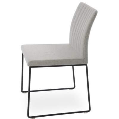 Zeyno Sled Metal Dining Chair