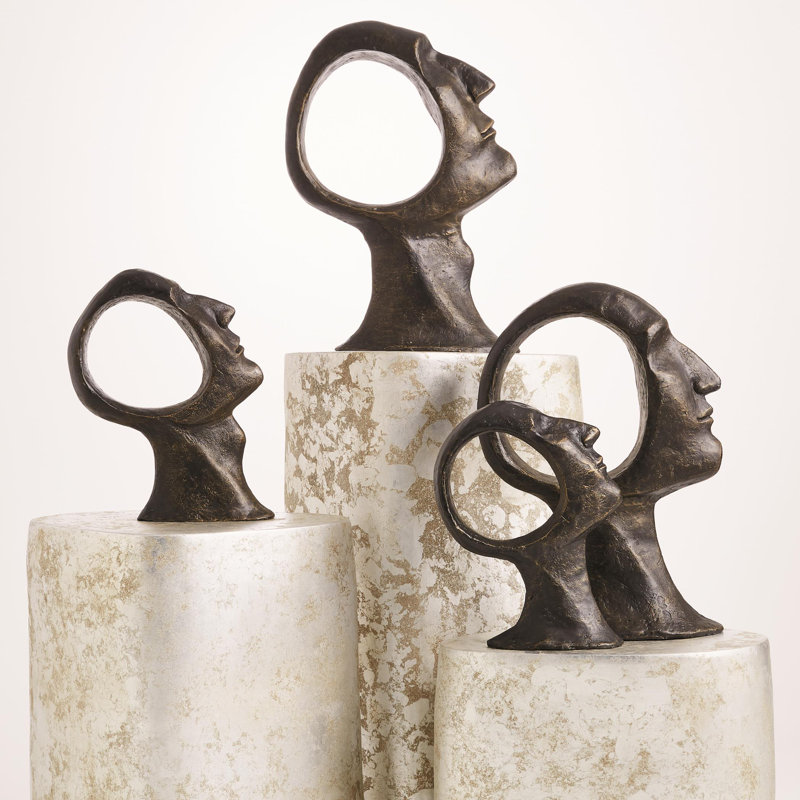 Hollow Head Man-Lg, 18.75" H x 13.5" W x 6.5" D
