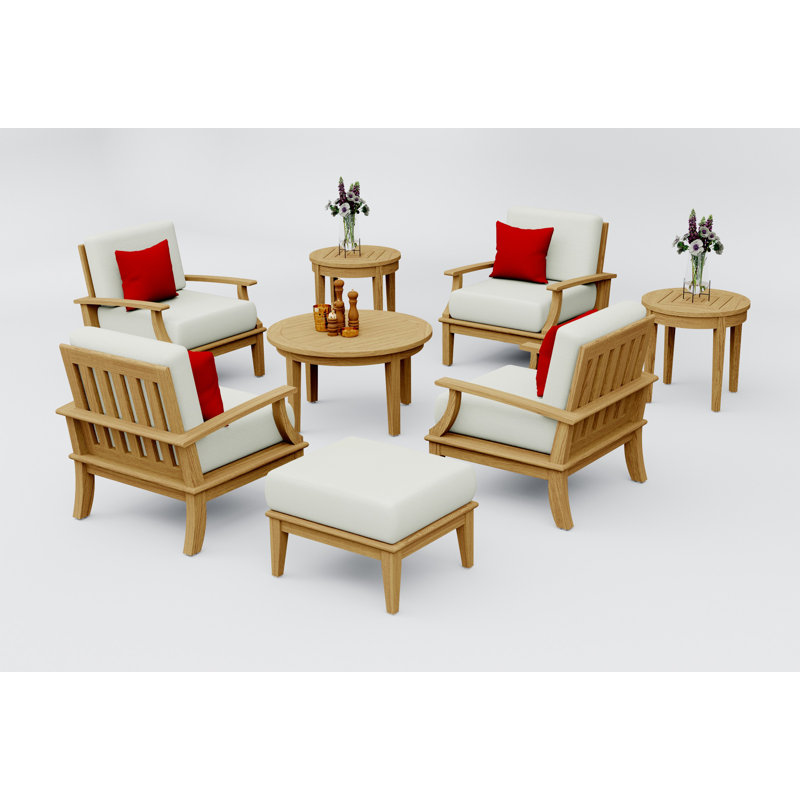 Somer Outdoor 8 - Piece Conversation Set