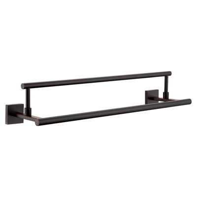 24 Inch Bathroom Double Towel Bar