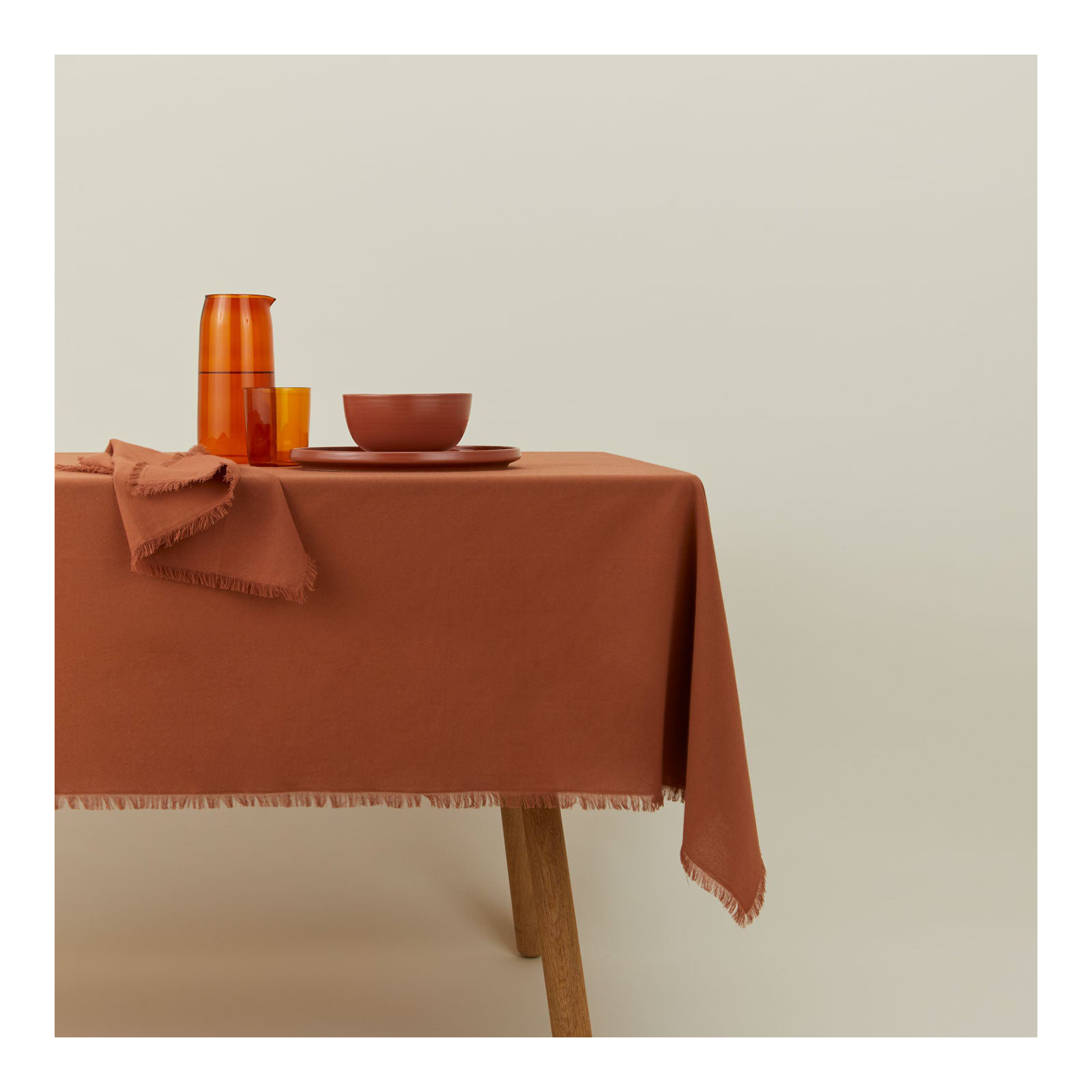 Essential Tablecloth, Terracotta