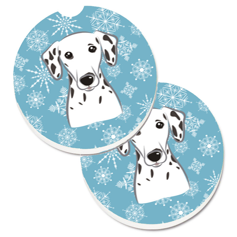 Sous-verre de voiture de neige, Dalmatien