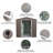 6Ft X 5Ft Outdoor Metal Storage Shed-118091665