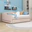 Upholstered Daybed with Light and Trundle-369266439-369266433