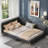 Upholstered Daybed With Headboard And Armrest-1372683363-1372683362