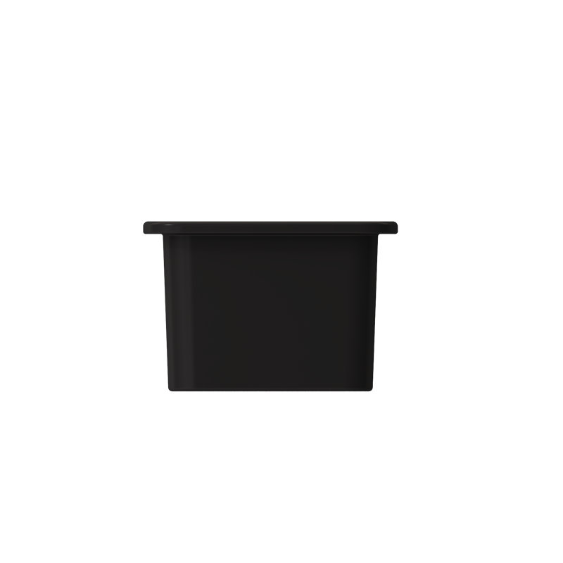 12'' L Kitchen Sink, Matte Black