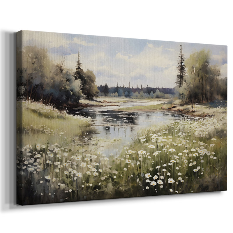 Paysages rétro-DCCCLI -Galerie enveloppée Cavas, 12 x 18