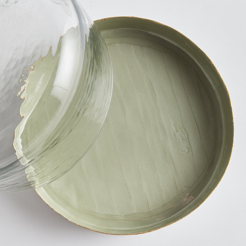 Kammie Tray With Cloche Large Iron Tray