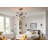 Poppy Large Indoor Two-Light Wall Sconce w/ Clear Seedy Glass Globes