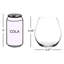 Pure 24.01oz. Crystal Wine Glass Set