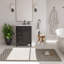 Bathroom Vanity With Sink,Vanity Cabinet With Flip-Out Drawer,3 Drawers,Soft-Close Door-75598044-75598043