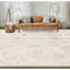Tapis argent et bleu noué à la main de haute qualité-106953363