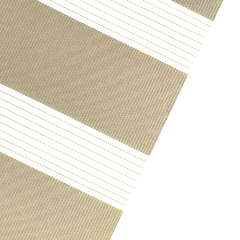 Semi Sheer Zebra Shades, 180x180, beige