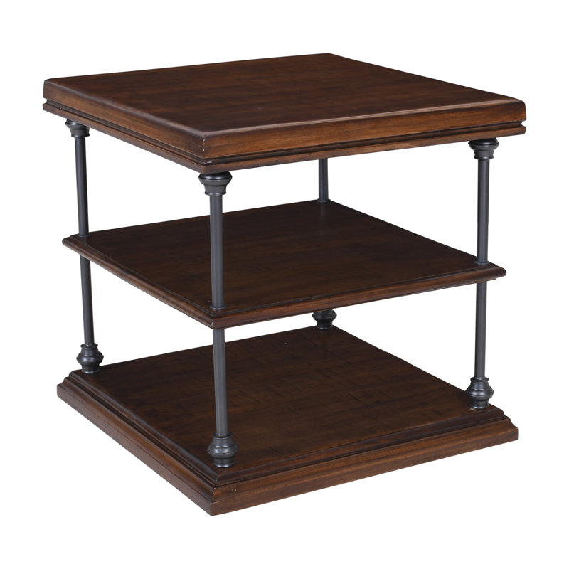 Jiyana Solid Wood Top End Table