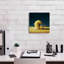 «Yoga Chick Plow Pose» par Lucia Heffernan, reproduction sur toile tendue-88014878