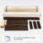 12 Inch Solid Wood Platform Bed Frame，Wooden Bed Frame with No Box Spring Needed-346841857-346841916