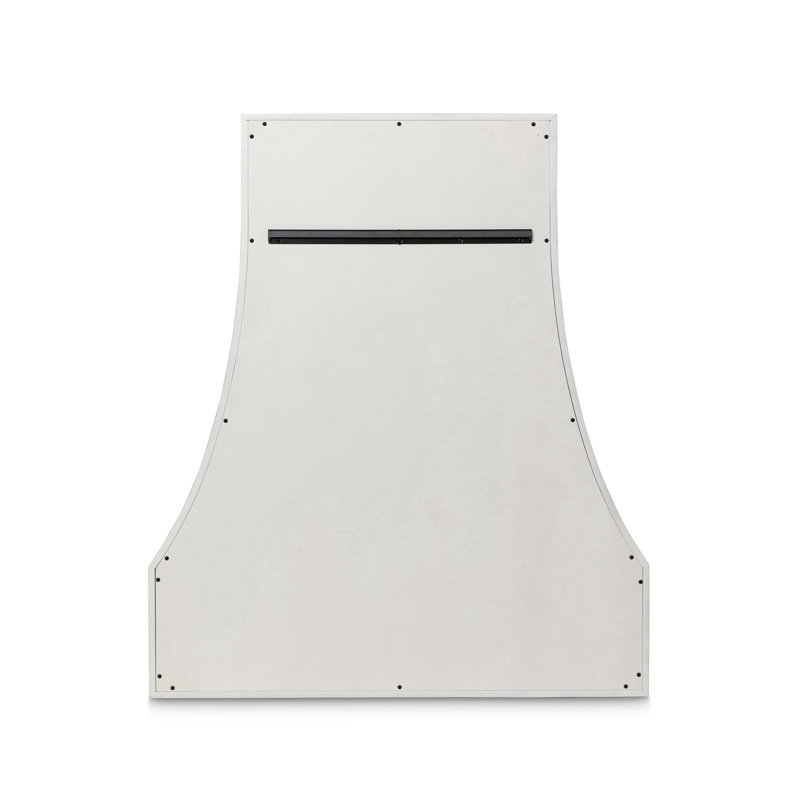 Great House Hourglass Hall Mirror, Whitewash