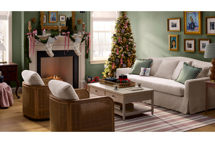 traditional christmas tree decoration ideas with traditional shaped christmas ornaments traditional holiday colors in a transitional living room
