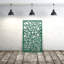 Panneau d'intimité basalte en aluminium découpé au laser - Art mural d'extérieur en métal thermolaqué, cloison de clôture décorative-70490615-70490626