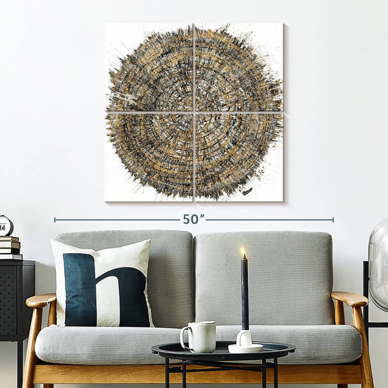 Avery Mysterious Tree Ring, 32" H x 32" W