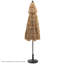 Janell 270cm Beach Umbrella Parasol