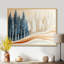 «Quiet Nordic Woodland - Forest Landscape», art mural sur toile-721556836-721556839