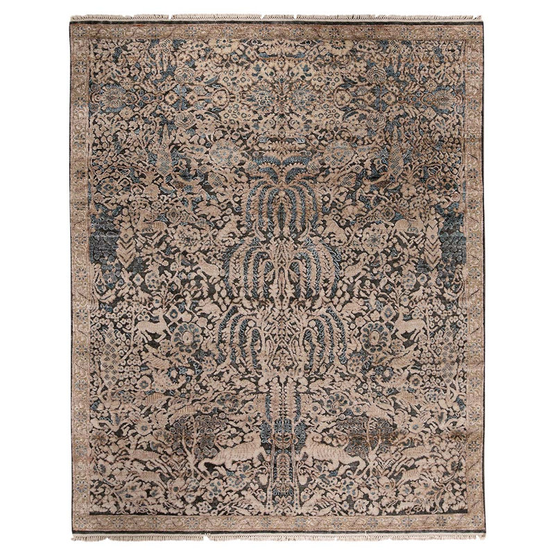 Hand Knotted Oriental Area Rug