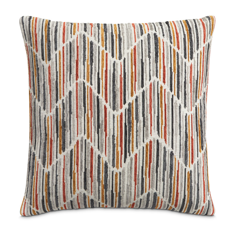 Augusta Square Pillow Cover & Insert, Spice