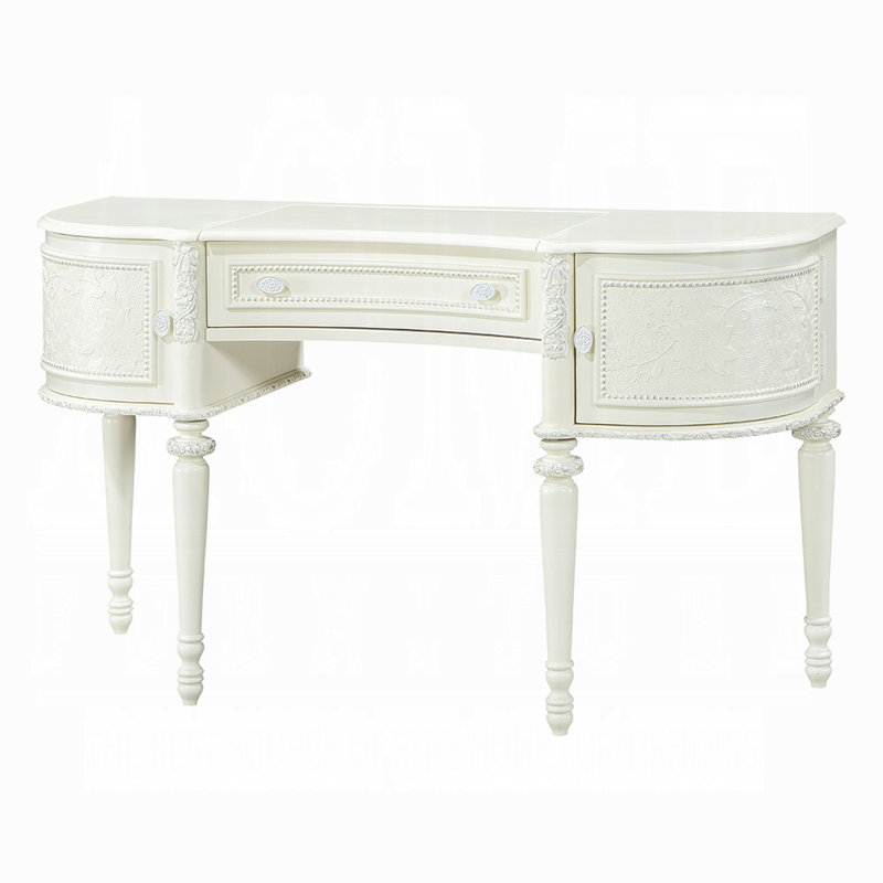 Bureau de coiffeuse avec miroir