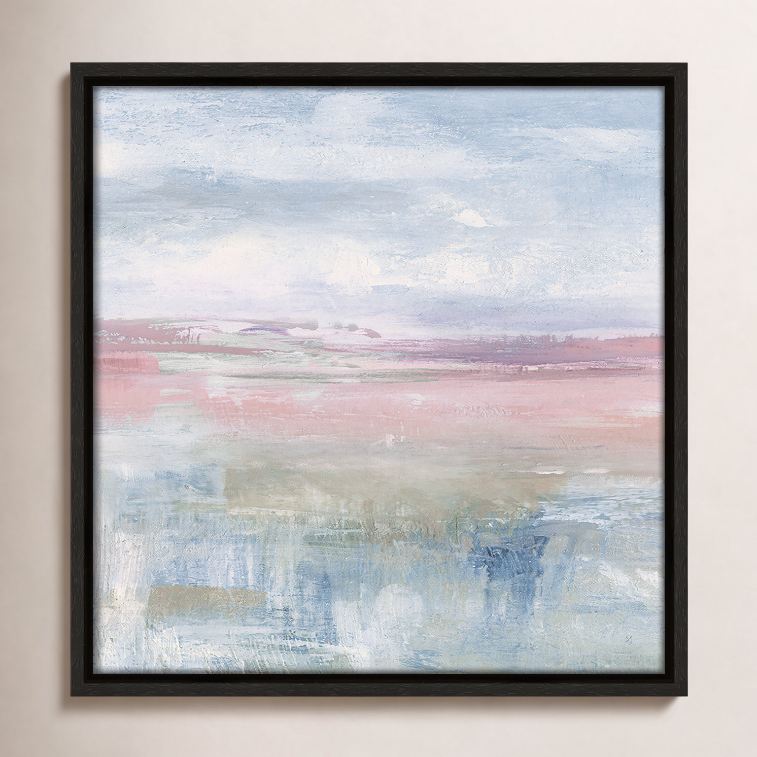 Effa "Back Shandelee II" Print by Susan Jill, Espresso Framed, 13.5" H x 13.5" W x 2" D