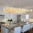 Crystal Chandelier, K9 Crystal Pendant Light For High Ceilings, Large Hanging Chandelier Light Fixture For Entryway Foyer Stairway Hall Dining Living Room-1145775636