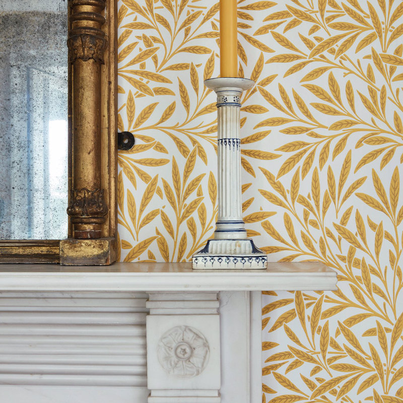 Willow Wallpaper, Yellow