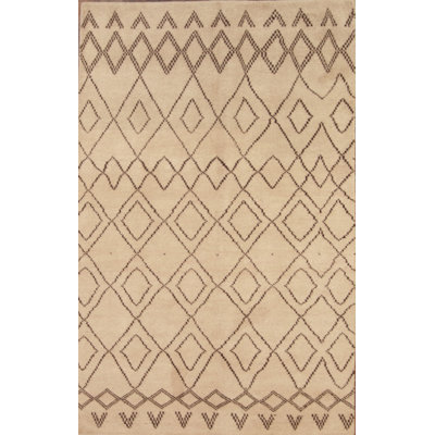 Lam Wool Geometric Indoor Rug