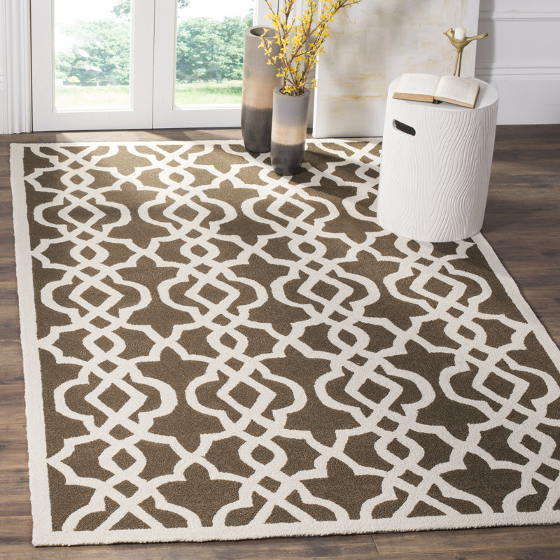 Daphne Hand Tufted Performance Geometric Rug, Rectangle 9' x 12'
