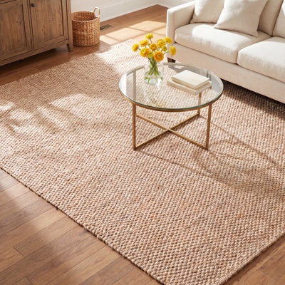 Jaramillo Annelynn Farmhouse Handmade Jute Natural Rug
