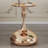 Fiontan Luxury Design Iron End Table, Minimalist Round Side Table For Small Space-854657988