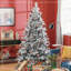 Arbre de Noël artificiel enneigé 7 pi-1622013851
