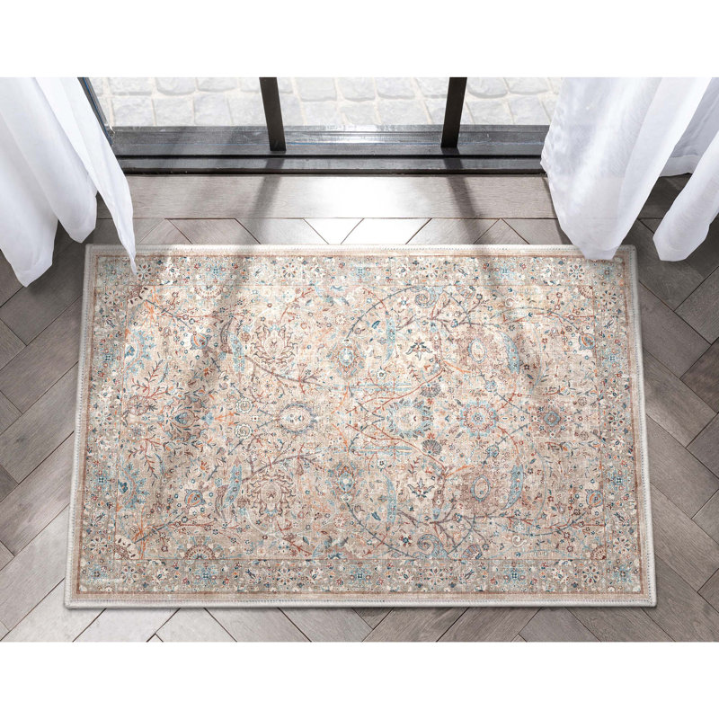 Tapis ivoire Emilia, Rectangulaire 2 pi x 3 pi