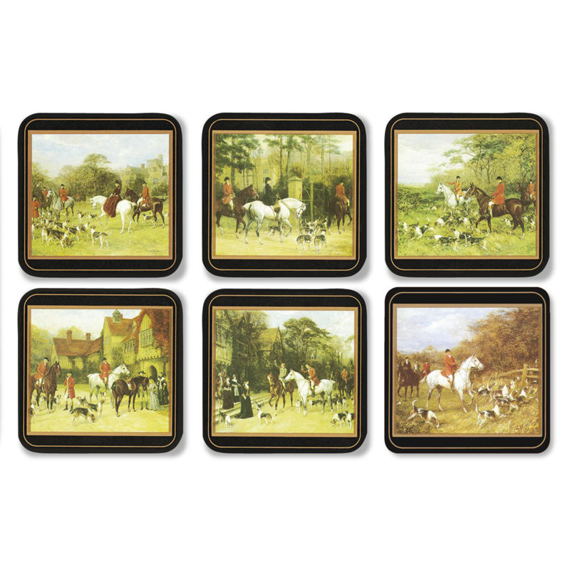 Portmeirion, Pimpernel, Coasters - Tally Ho
