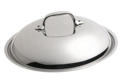 10.5" Stainless Steel Dutch Oven Lid