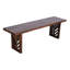 Banc en bois massif Rafaella