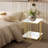 Ratesha Marble Top End Table