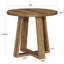 Petite table de conférence ronde de 31,5 po-939748375