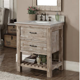 Ensemble de meuble-lavabo simple 31 po Eveny