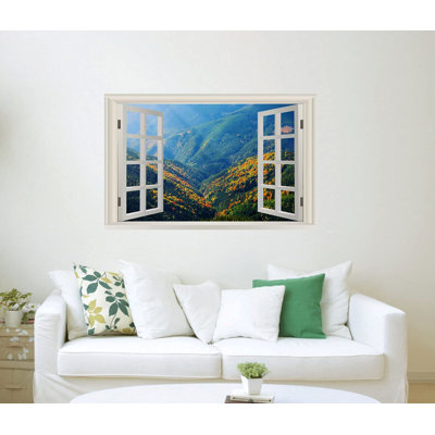 Landscape & Nature Non-Wall Damaging Wall Decal