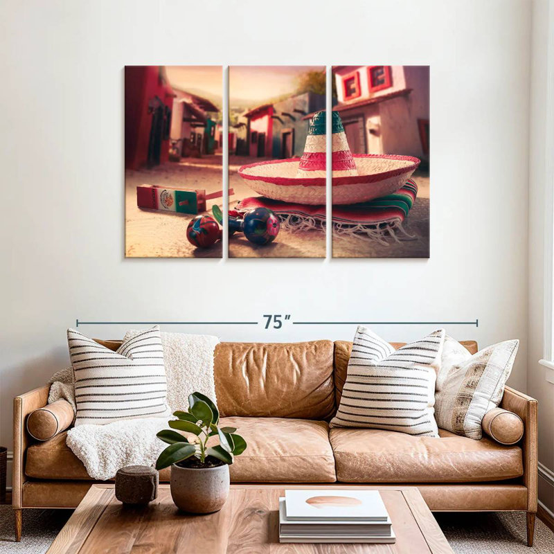 Abarca Mexican Medley, 36" H x 57" W