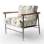 Minimalist Nature - Fauteuil rembourré scandinave, fauteuil d'appoint Botanical Plants-112889941