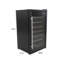 34-Bottle Black Wine Refrigerator with Electronic Temperature Control