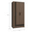 2 Door Manufactured Wood Wardrobe