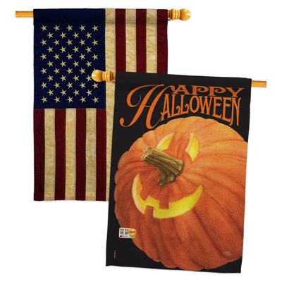 Drapeau de maison Jack O Lantern